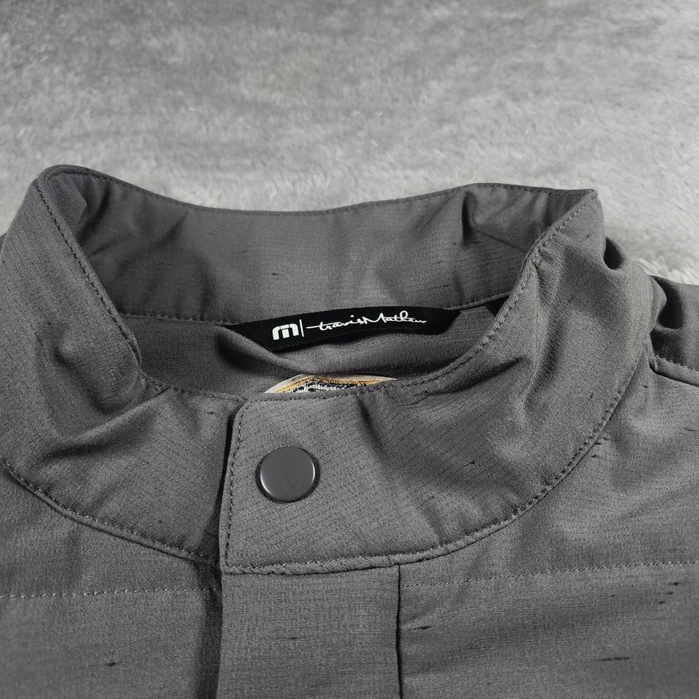 Nashville Predators Vest Mens Large Gray Quilted TravisMathew Hockey Insulated - Picture 8 of 14